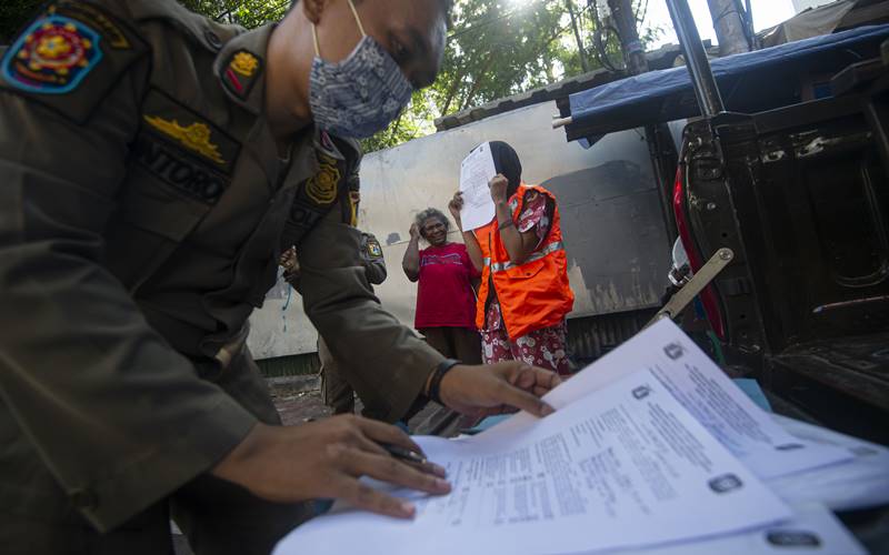 Jakarta PSBB Ketat, 1.538 Orang Tak Pakai Masker Ditindak