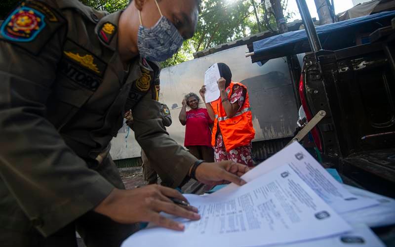  Jakarta PSBB Ketat, 1.538 Orang Tak Pakai Masker Ditindak