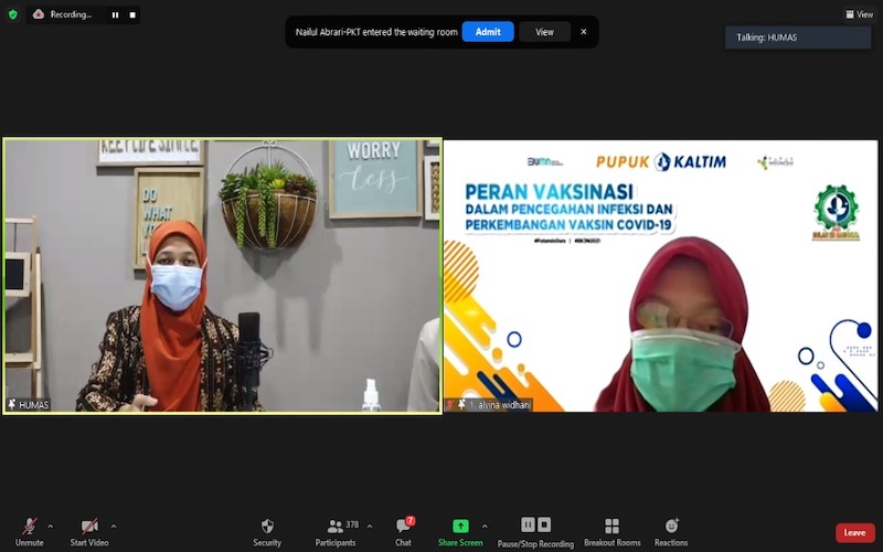  Peringati Bulan K3 Nasional 2021, Pupuk Kaltim Siapkan Ragam Kegiatan Virtual