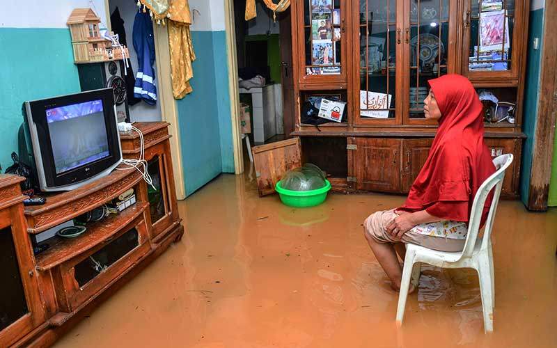  Banjir di Tasikmalaya Meluas, Ratusan Rumah Warga Terendam Banjir