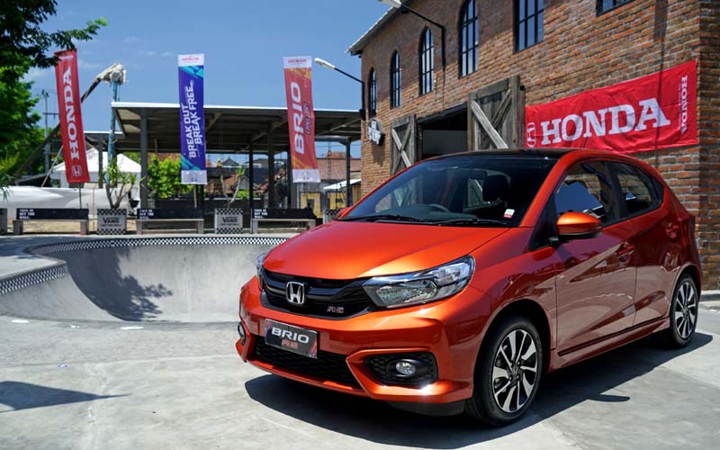  Honda Pertahankan Tren Positif, Brio Jadi Andalan 2020