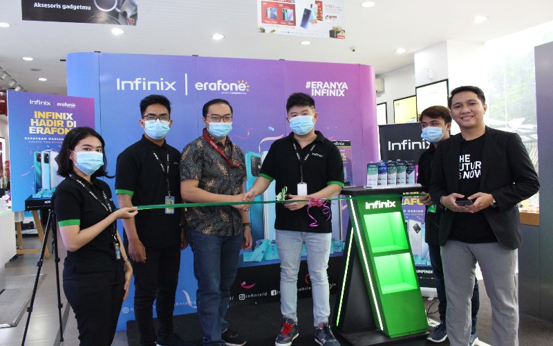  Infinix Gandeng Erafone untuk Pasar Penjualan Offline