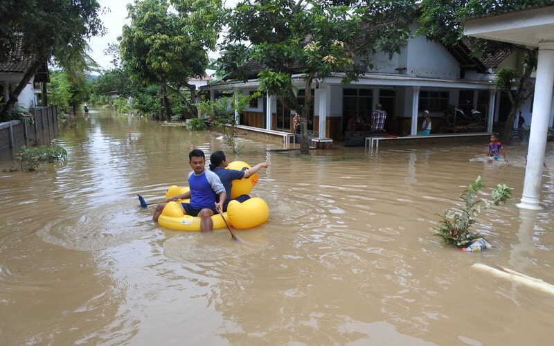  Banjir Susulan Kembali Landa Dua Desa di Jember