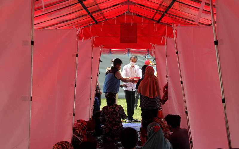  Presiden Tinjau Penanganan Gempa Sulawesi Barat