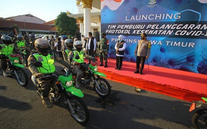  PENGENDALIAN COVID-19 JATIM : Mobilitas Warga Jatim Diperketat