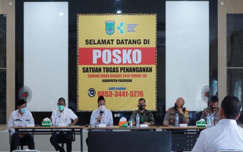  PPKM di Kabupaten Pasuruan Berpotensi Diperpanjang Jika Angka Covid-19 Naik