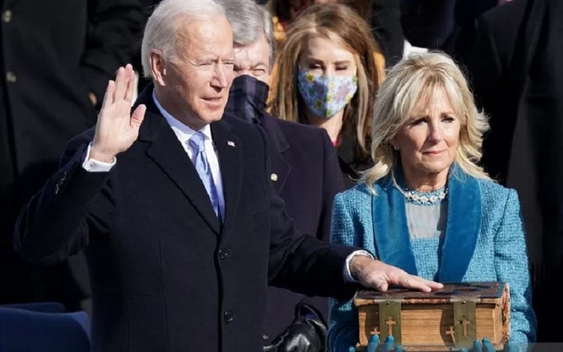  Presiden AS Joe Biden Tiba dengan Selamat di Gedung Putih