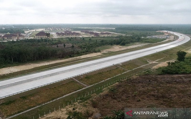  Progres Proyek Tol Pekanbaru-Bangkinang Capai 56 Persen