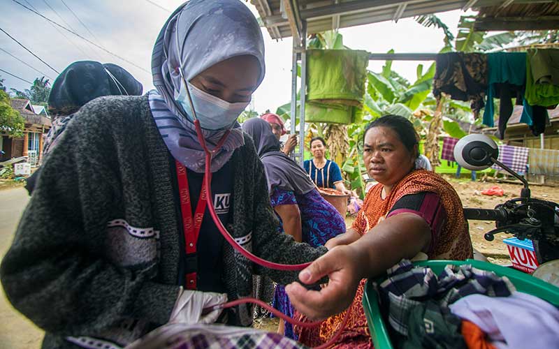  Pemeriksaan Kesehatan Korban Banjir Bandang di Kalimantan Selatan