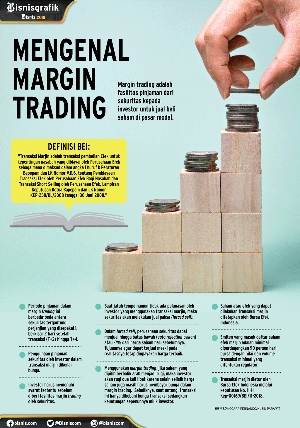 Margin trading./Bisnis-Husin Parapat - Anggara