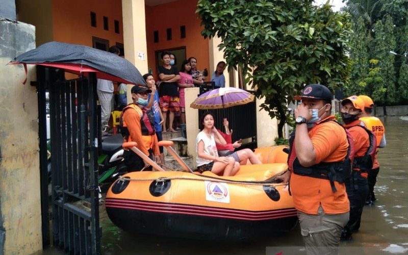  Luapan Kali Sekunder Picu Banjir di Sejumah Titik Kota Bekasi