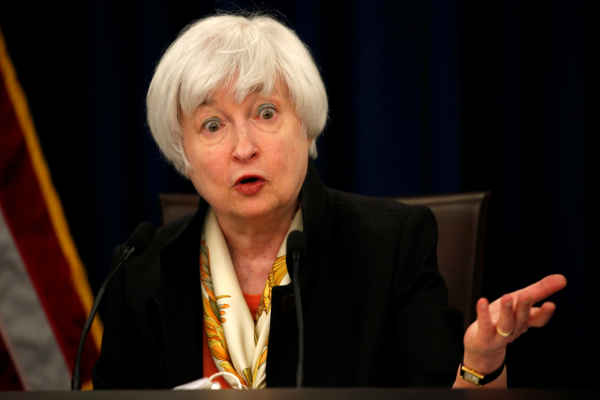 Menteri Keuangan AS Janet Yellen. REUTERS/Kevin Lamarque