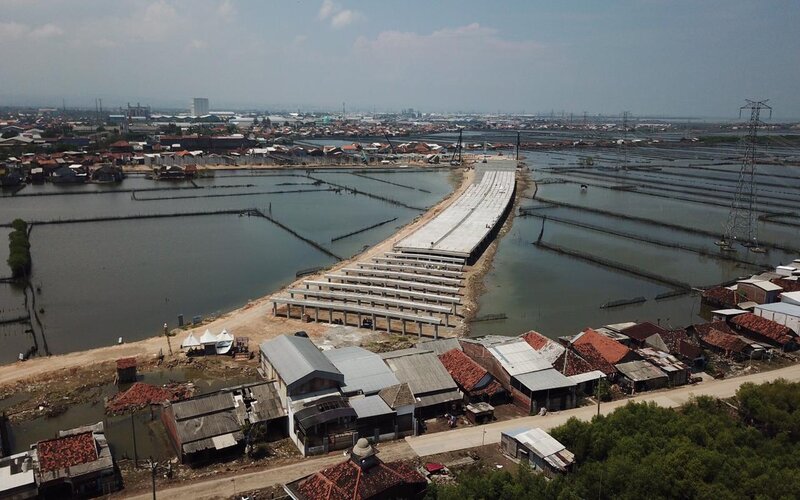  Pembangunan Jalan Tol Semarang-Demak Terganjal Pembebasan Lahan