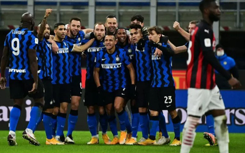 Inter Singkirkan Milan, Lolos ke Semifinal Coppa Italia