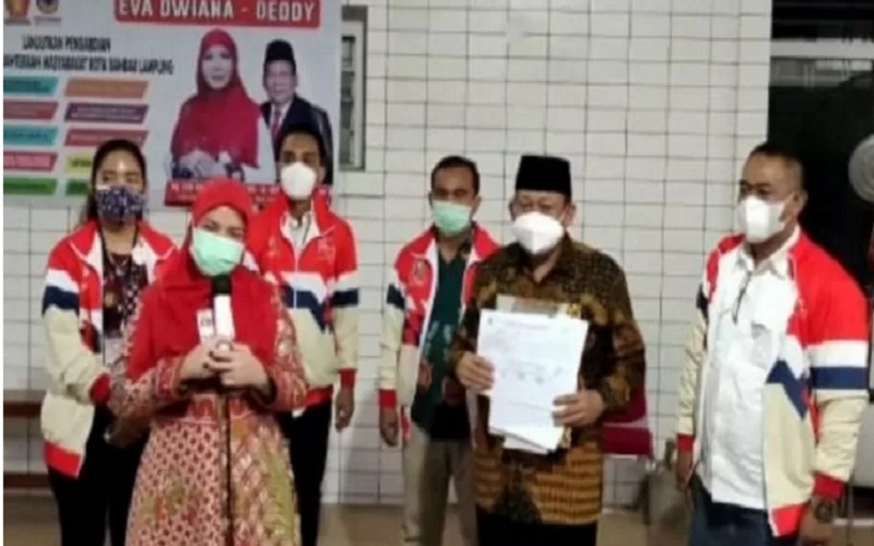  MA Kabulkan Gugatan Paslon Eva-Deddy, Tim Pemenangan: Terima Kasih Warga Bandar Lampung