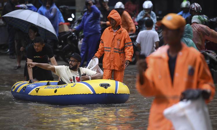  BPBD DKI Sebut Ada 34 Titik Rawan Banjir di Jakarta