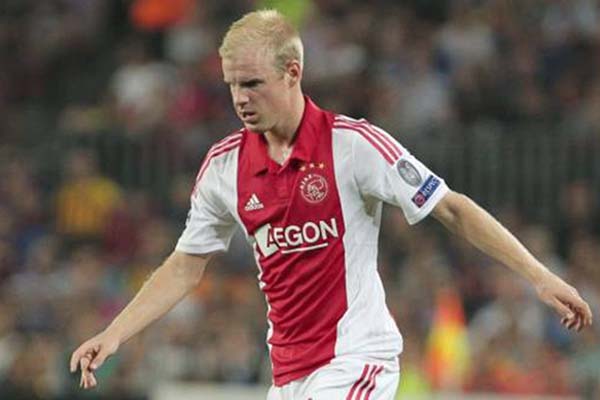 Penyerang Ajax Amsterdam Davy Klaassen/Reuters