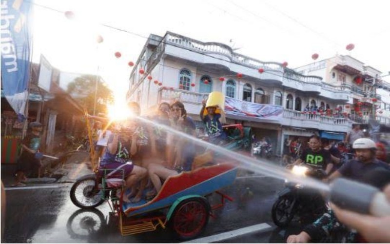  Akibat Pandemi, Festival Perang Air 2021 di Meranti Ditiadakan