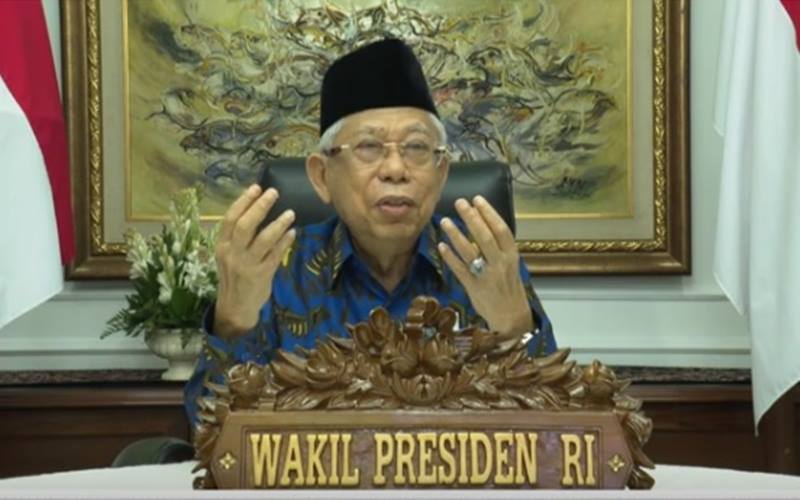 Wakil Presiden Ma'ruf Amin. JIBI/Bisnis-Nancy Junita @najwashihab