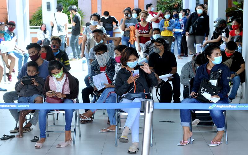  Januari 2021, Begini Pergerakan Penumpang di Bandara Ngurah Rai
