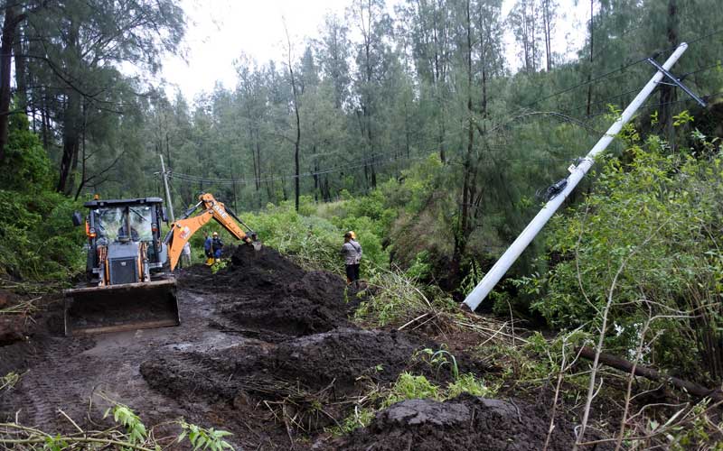  Akses Menunju Kawah Ijen Tertutup Akibat Tanah Longsor