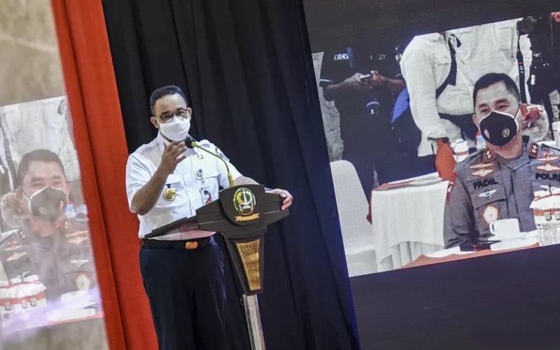  Cegah Covid-19, Anies Gerakkan Jakarta Bermasker