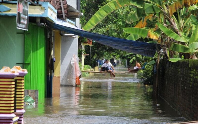 Banjir di Klaten, Pembenahan Kerusakan Menunggu Air Surut