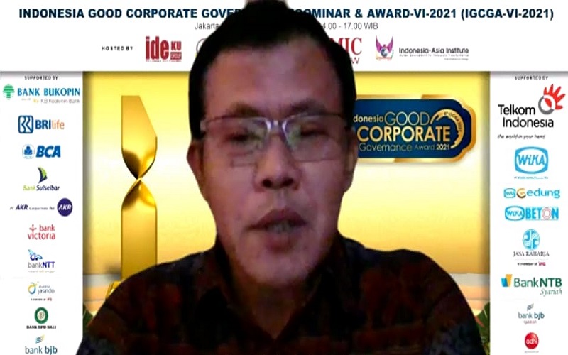  Bank DKI Raih The Best Indonesia GCG Award 2021