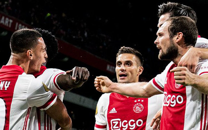 Para pemain Ajax Amsterdam/Twitter@AFCAjax