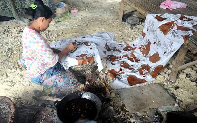  Permintaan Batik di Pamekasan Jawa Timur Mulai Meningkat