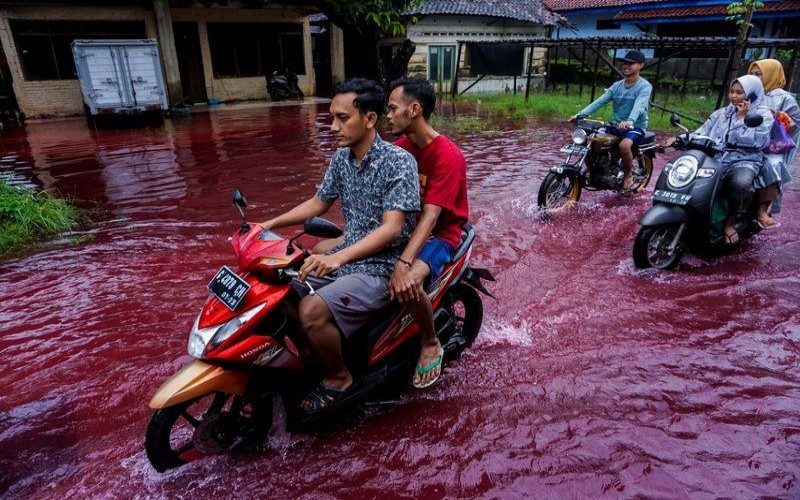  Cek Fakta : Viral Banjir Darah di Pekalongan