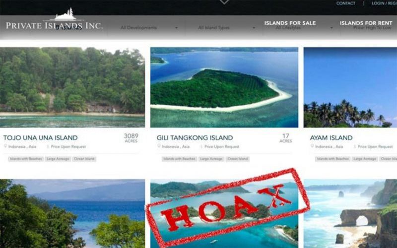  CEK FAKTA : Benarkah Investor Singapura Beli Lahan di Gili Tangkong?
