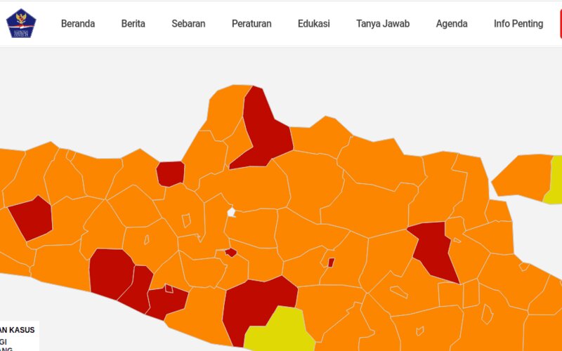  Zona Merah di Jateng Tersisa 6 Wilayah