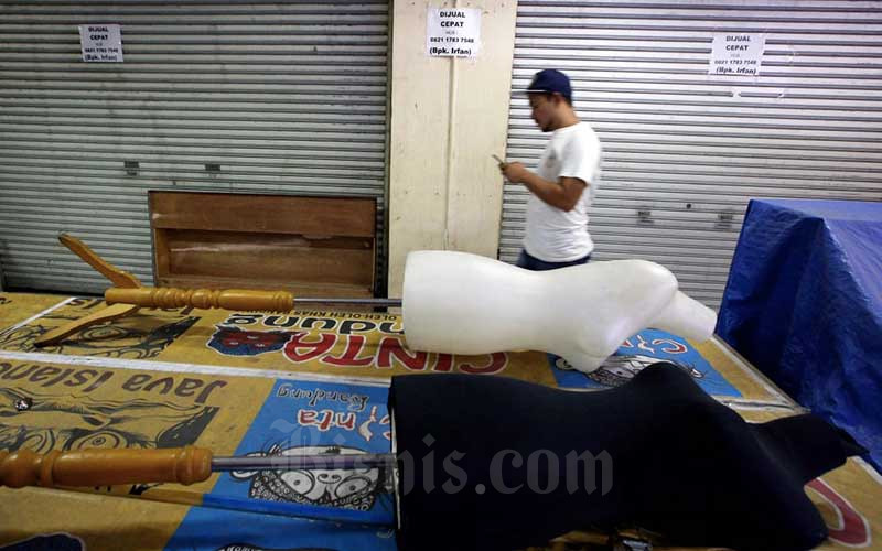  Pasar Baru di Bandung Jabar Terancam Kolaps Akibat Pandemi Covid-19