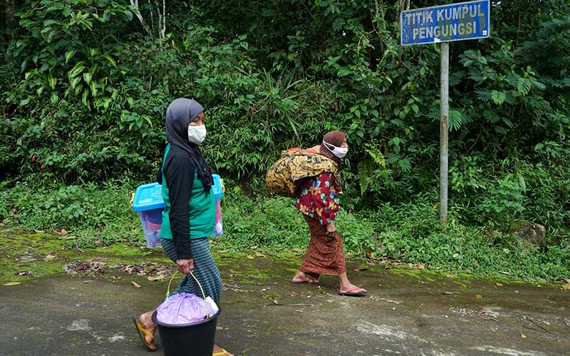  Aktivitas Vulkanik Gunung Merapi Stabil, Pengungsi Mulai Kembali Ke Rumah Masing-Masing
