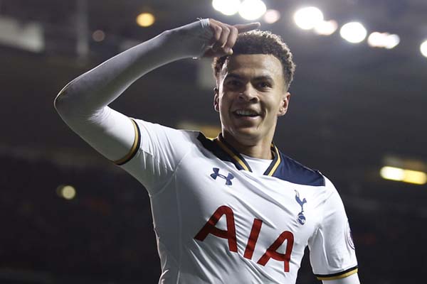 Pemain Tottenham Hotspur Dele Alli/Reuters/Andrew Couldridge