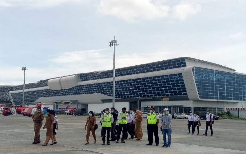  Dishub Mimika Kebut Penyelesaian Lahan Parkir Kendaraan di Bandara