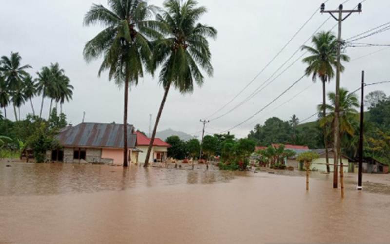  Gorontalo Utara Banjir, Tiga Desa di Tomilito Terendam