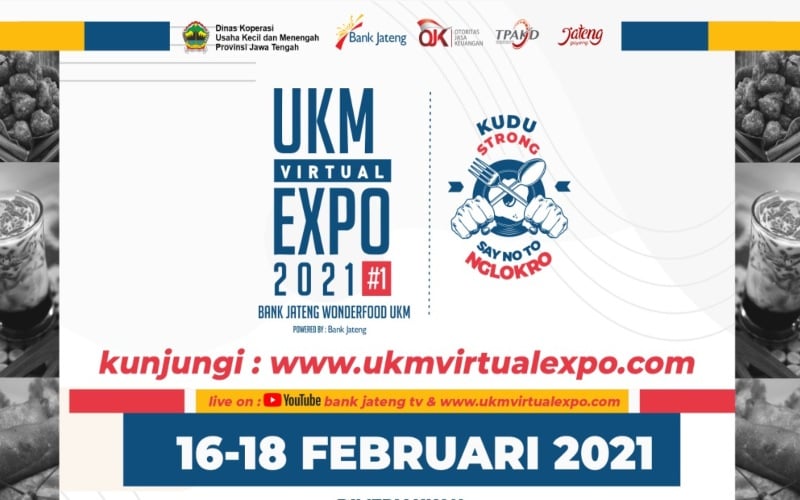  UKM Virtual Expo 2021 Siap Digelar Besok, Fokus ke Bisnis Makanan Minuman 