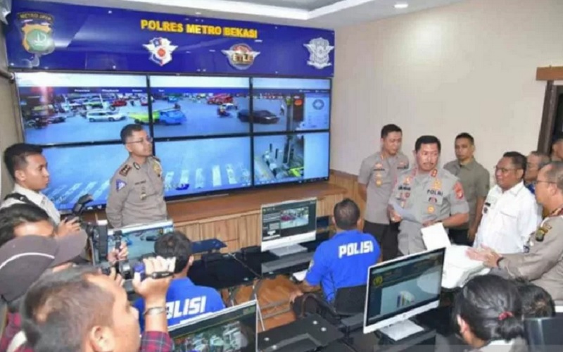  Polres Bekasi Berlakukan Tilang Elektronik, Cek Lokasinya di Sini