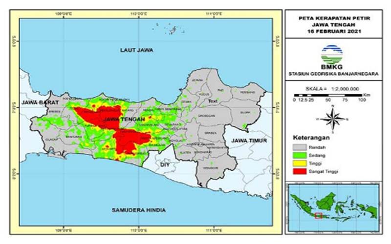  Sambaran Petir Meningkat, Warga Jateng Diminta Waspada