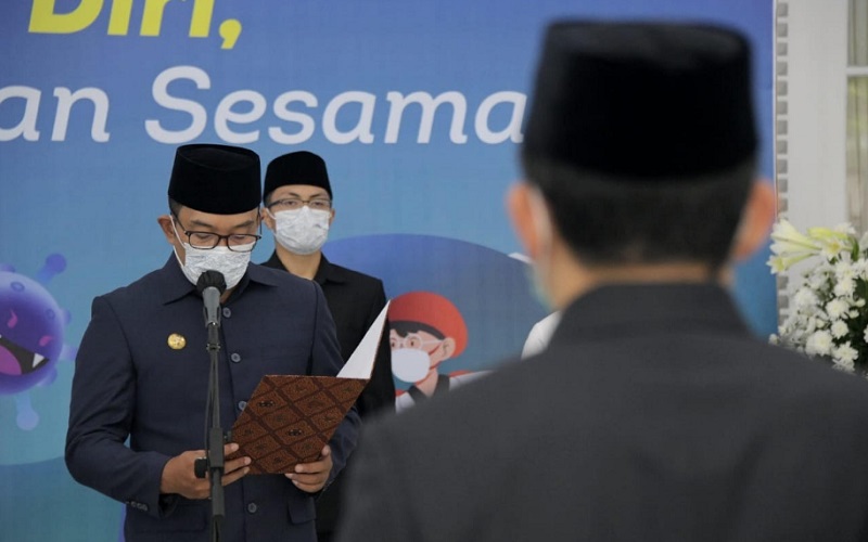  Ridwan Kamil Angkat 545 Pejabat Baru