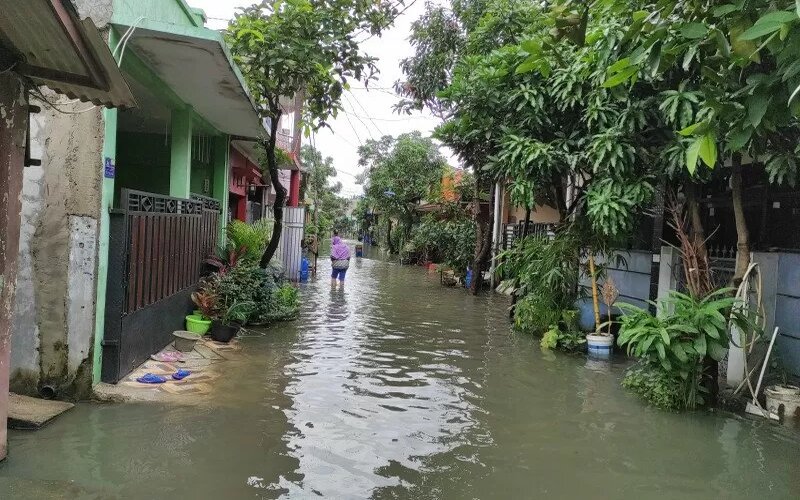  Banjir di Tangerang, Air Meninggi Bikin Akses Lumpuh