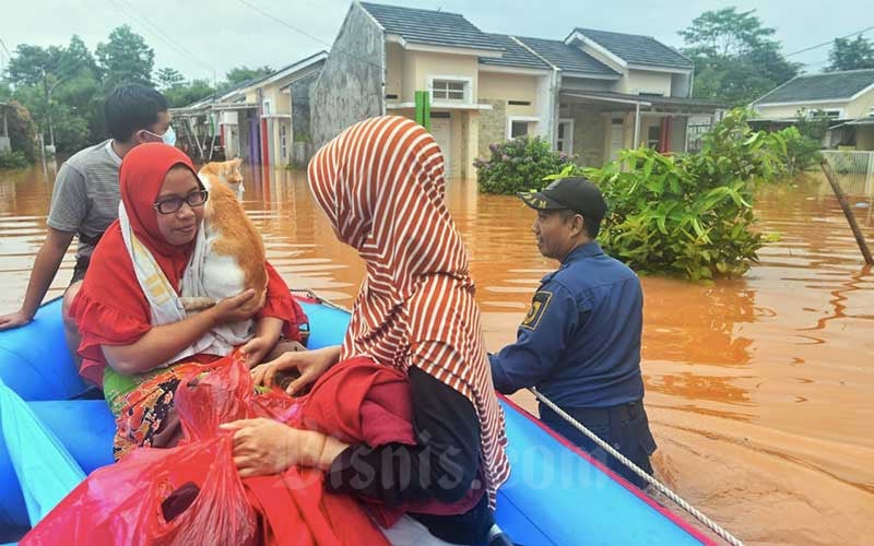  Pontensi Banjir di Jabodetabek Diprediksi Masih Berlanjut Hingga 21 Februari