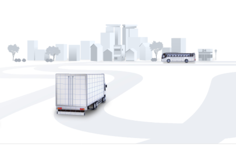 Transtron saat ini membantu operator truk dan bus komersial untuk memantau sekitar 200.000 kendaraan./Transtron