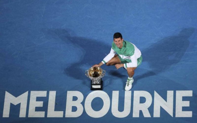  Novak Djokovic Juara Australia Terbuka 9 Kali