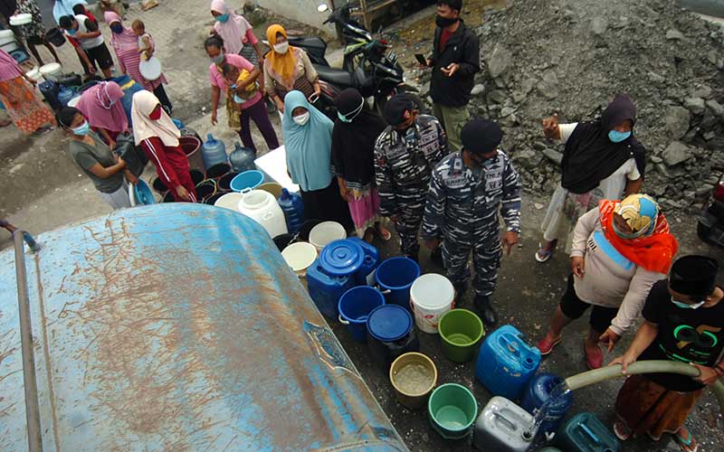  Pipa PDAM Rusak, Kota dan Kabupaten Tegal Krisis Air Bersih