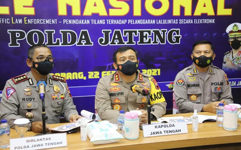  27 Kamera Bidik Pelanggar Lalu Lintas di Jawa Tengah