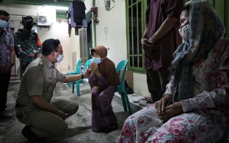  Banjir Jakarta Renggut Lima Nyawa, Anies Takziah ke Rumah Korban