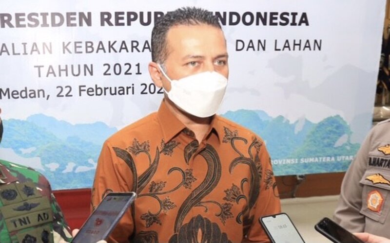  Enam Kebakaran Hutan dan Lahan Seluas 11 Hektare Terjadi di Sumut